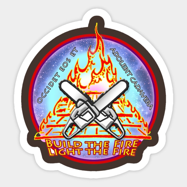 Firebuilders' Arms Sticker by Starwood!